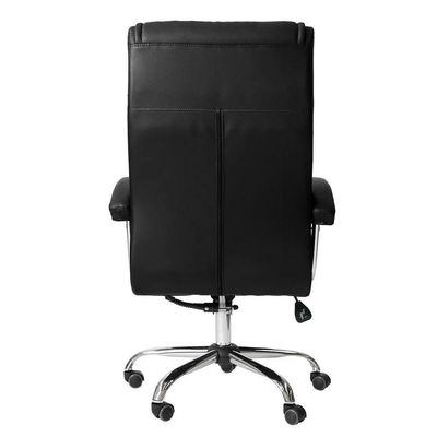 Kit 2 Cadeiras Escritório Big Presidente Pu Preta
