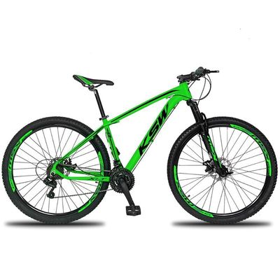 Bicicleta Aro 29 Ksw 21 Vel Verde 19"
