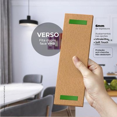 Vinho Harmonização Com 15mm De Com Borda Infinita 6mm