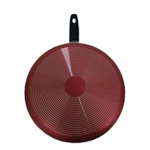 Kit 3 Frigideiras Antiaderente C/tampa 18, 20 E 22cm Cereja