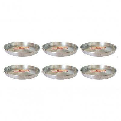 Kit 6 Formas De Pizza Brotinho De Alumínio 20cm Docesar