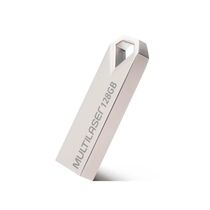 Pen Drive Multilaser Diamond 128GB USB 2.0 Metalico - PD853