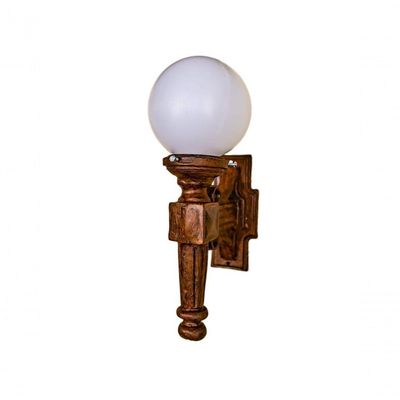 Aplique Juart Luminária Jardim Tocheiro Ferro Fundido