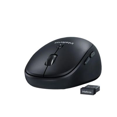 Mouse Intelbras MSI200 sem Fio - 4290024  Preto  Bivolt