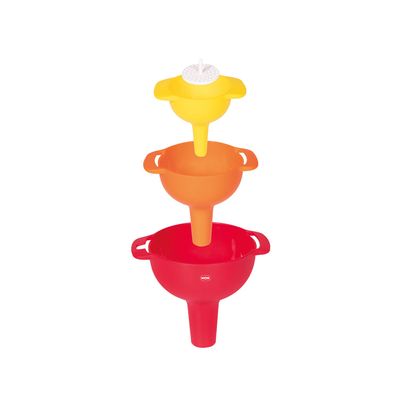 Conjunto Funis 3 Peças com Coador