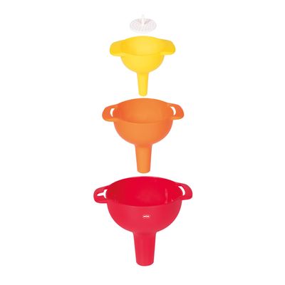 Conjunto Funis 3 Peças com Coador