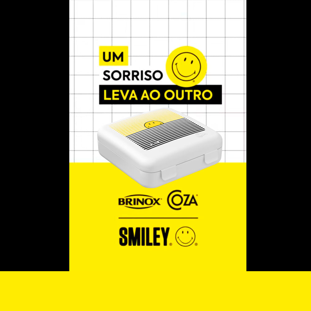 Sanduba Nutri Smiley - Branca
