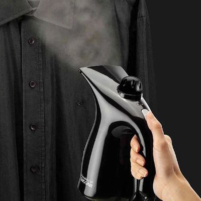 Passadeira A Vapor Jet Portátil Preto Suggar Bivolt PV1000PT