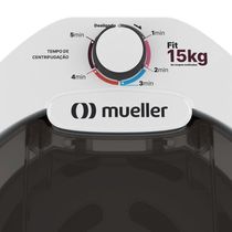 Centrífuga De Roupas Mueller Fit 15kg De Roupa Molhada 127v