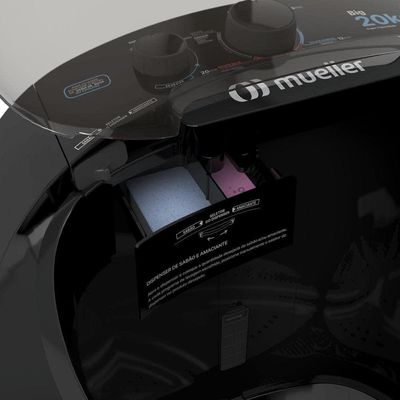 Tanquinho Mueller 20kg Big Preto 220v 220V