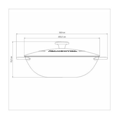 Wok Tramontina Trento Revestimento Interno Em Starflon Excel