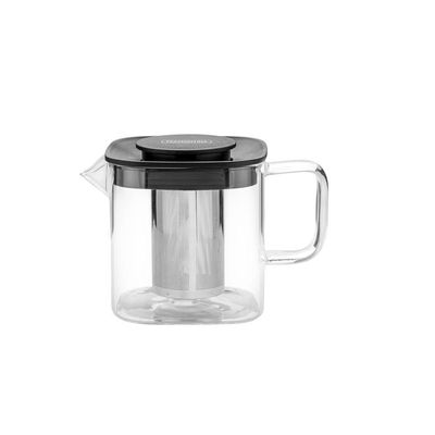 Bule p/ Chá Tramontina em Vidro e Aço Inox com Infusor 600Ml