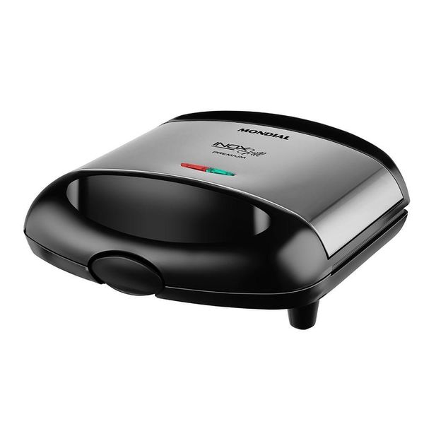 Grill Sanduicheira Mondial Premium S-07 220V Preto/Inox 220V
