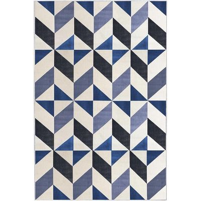 Tapete Para Sala Lyre Azul 2,00x3,00 São Carlos