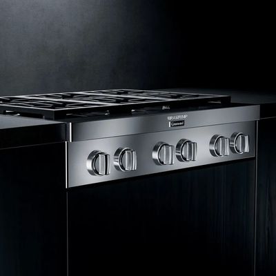 Rangetop de Embutir Semiprofissional Brastemp Gourmand 6 Queimadores 110V BDR90ARNNA
