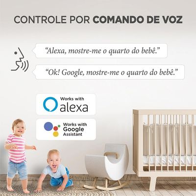 Câmera Robô WiFi 360° Inteligente ELG SHCR600