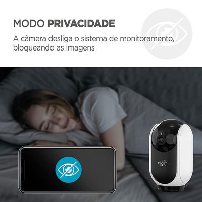 Câmera Robô WiFi 360° Inteligente ELG SHCR600