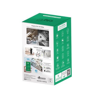 Câmera Robô WiFi 360° Inteligente ELG SHCR600