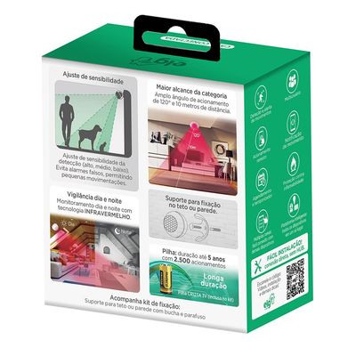 Sensor de Presença WiFi Inteligente ELG SHSP500