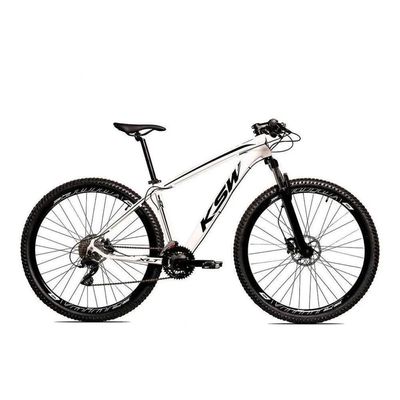 Bicicleta Aro 29 Ksw 21 Marchas Freios A Disco e Suspensão