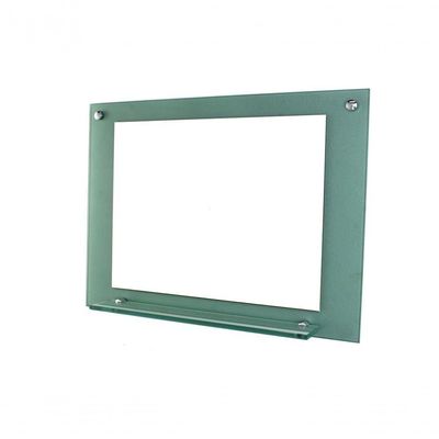 Espelho Para Banheiro Com Prateleira 80cm Verde