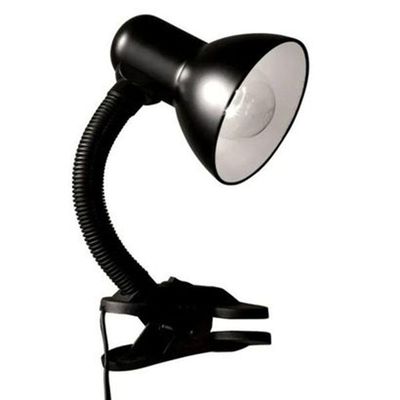 10 Luminaria Mesa Garra Presilha Articulavel Bivolt Abajur Bivolt