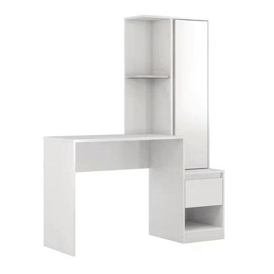 Escrivaninha Com Armario Morada 29800 Branco Branco