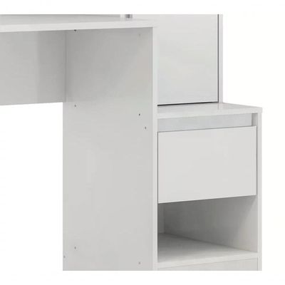 Escrivaninha Com Armario Morada 29800 Branco Branco
