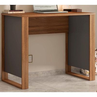 Mesa Escrivaninha Para Computador Office Grafito