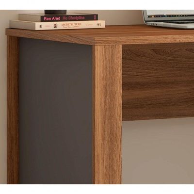 Mesa Escrivaninha Para Computador Office Grafito