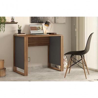 Mesa Escrivaninha Para Computador Office Grafito