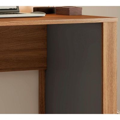 Mesa Escrivaninha Para Computador Office Grafito
