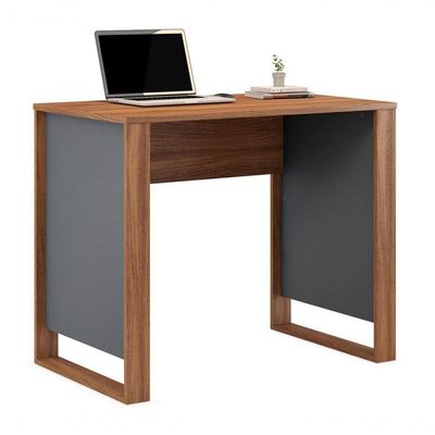 Mesa Escrivaninha Para Computador Office Grafito