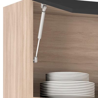 Cozinha Modulada 3 Peças Fi0007 Avena Grafito