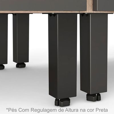 Cozinha Modulada 4 Peças Frcz3 Avena Grafito