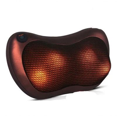 Massageador De Pescoço E Lombar Veicular Com Infra Vermelho Bivolt