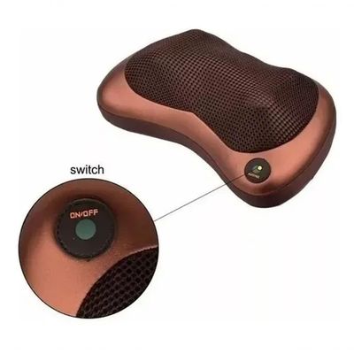 Massageador De Pescoço E Lombar Veicular Com Infra Vermelho Bivolt