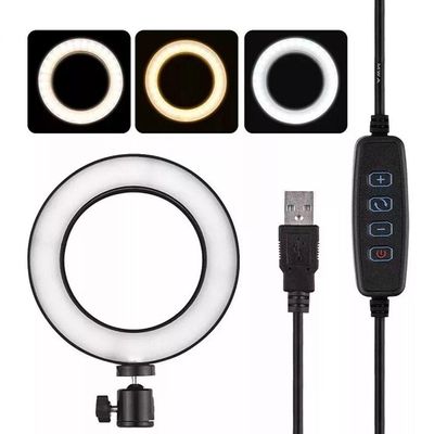 Luminária Led Ring Light Tripe Suporte Celular