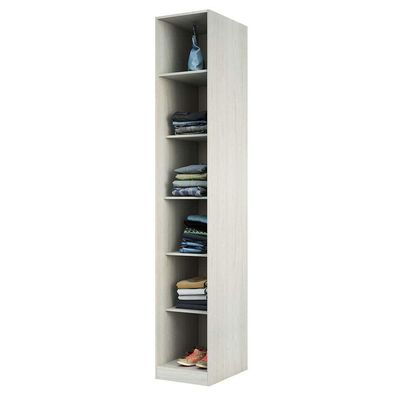 Guarda Roupa Closet 40,3cm 5 Prateleiras Legno Crema