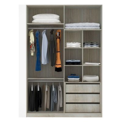 Guarda-roupa Solteiro 2 Portas De Correr 160 Cm Verde Jade