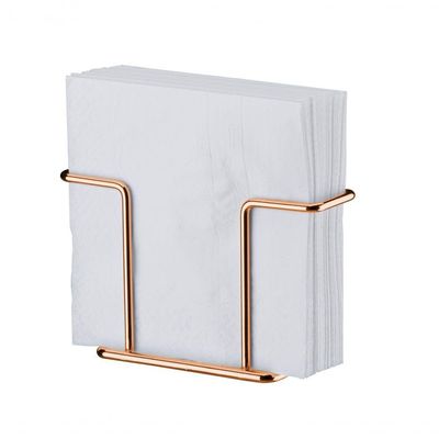 Porta Guardanapos Rosé Gold Suporte Future 1155rg