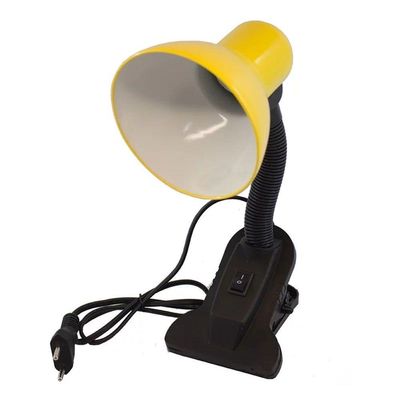Luminaria De Mesa Garra Presilha Articulavel Haste Flexivel