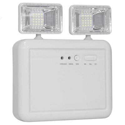 Luminaria De Emergencia 2 Farois Lampada Led Recarregavel Lu