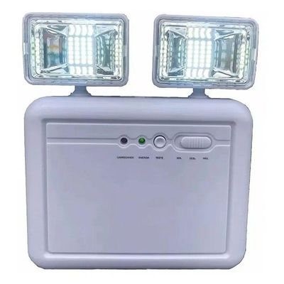 Luminaria De Emergencia 2 Farois Lampada Led Recarregavel Lu