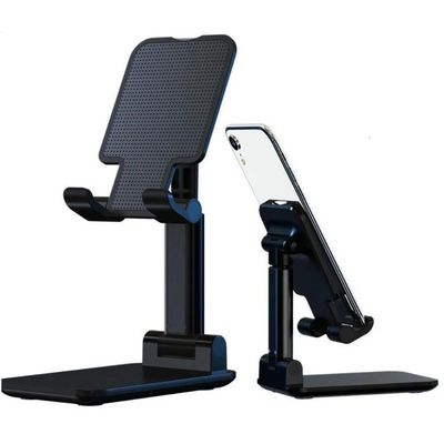 Suporte Smartphone Celular Portátil Mesa Universal Ajustável Preto LE-049