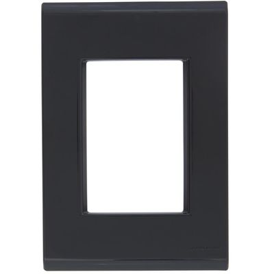 Placa 3 Postos 4x2 Tramontina Liz Grafite
