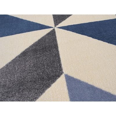 Tapete Para Sala Lyre Azul 3,00x4,00 São Carlos