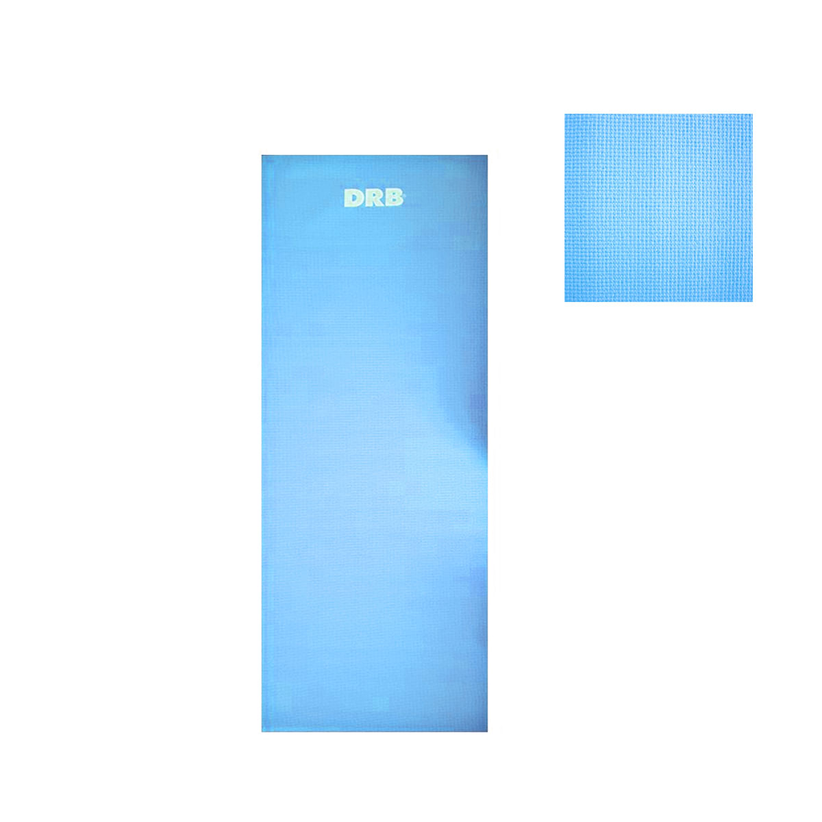 Tapete de Yoga Colchonete de exercícios pilates fitnes grande azul Drb
