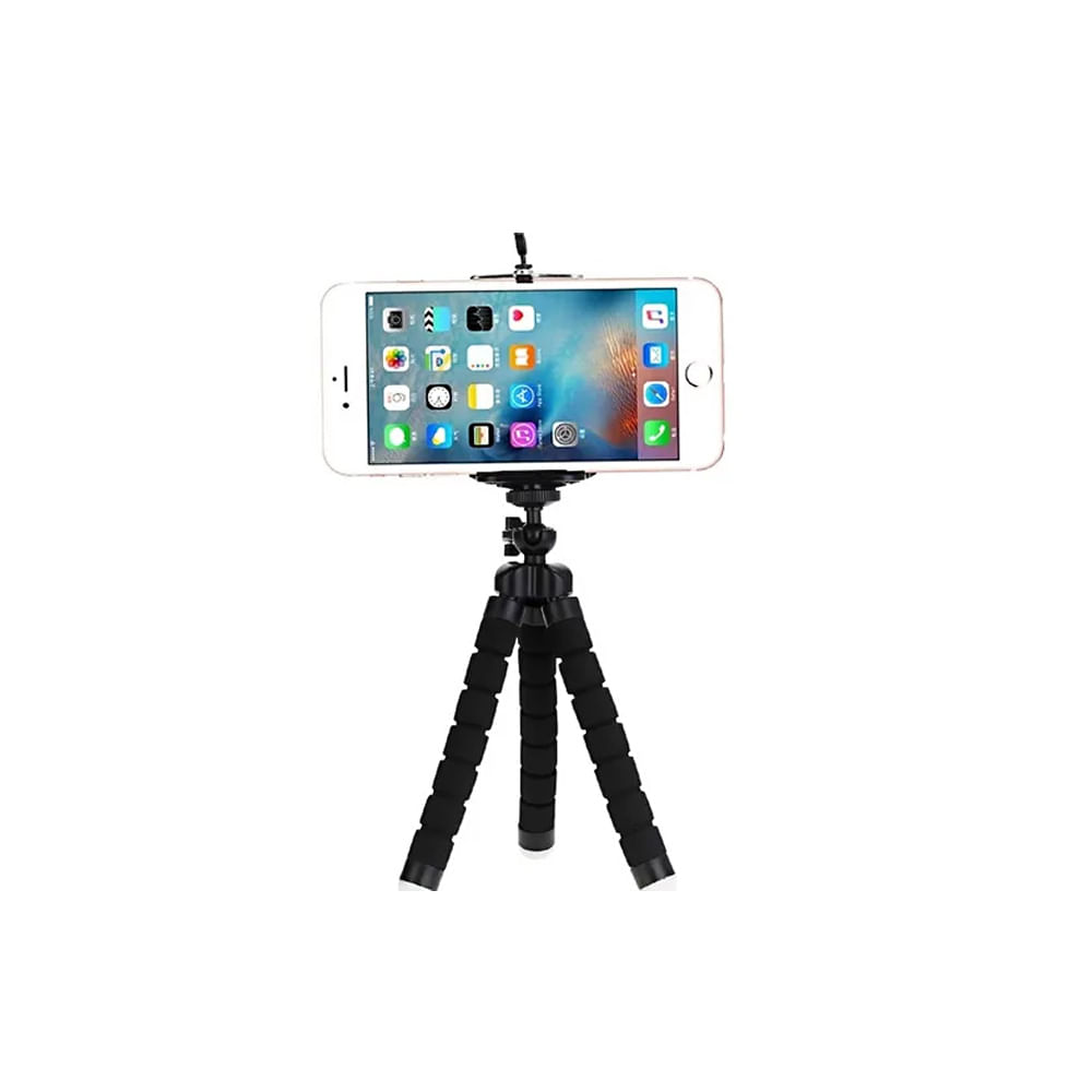 Suporte para celular Tripe Flexível Articulado para Mesa