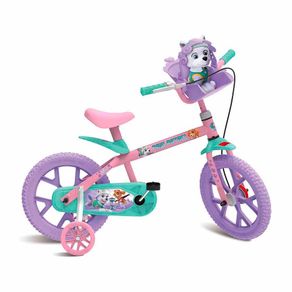 Bicicleta-Aro-14-Patrulha-Canina-Rosa-3285-Bandeirante-1760386a